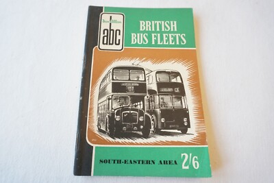 1956 ABC British Bus Fleets Book South Eastern Area Ian Allan Unmarked VGC