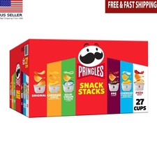 Snack Stacks Variety Pack Potato Crisps Chips 27 Count Portable Crunchy Treats