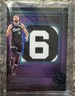 2024-25 Silhouette Domantas Sabonis Game Used Bill Russell Tribute Patch #1/2