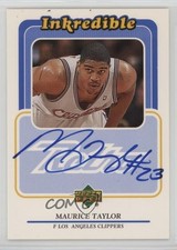 1999-00 Upper Deck Retro Inkredible Maurice Taylor #MT Auto 0m0
