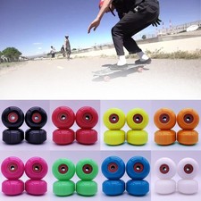 Enjoy the Ride with 4pcs 52x32mm Soft Longboard Wheels and ABEC9 Bearing