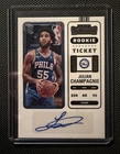 2022-23 Panini Contenders - Rookie Ticket Auto Julian Champagnie #149