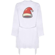 'Red Santa Hat' Adult Dressing Robe / Gown RO058144 