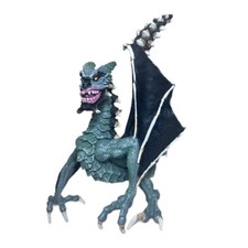 Safari Ltd Sinister Dragon Figurine Fantasy Collection Mythical Grey