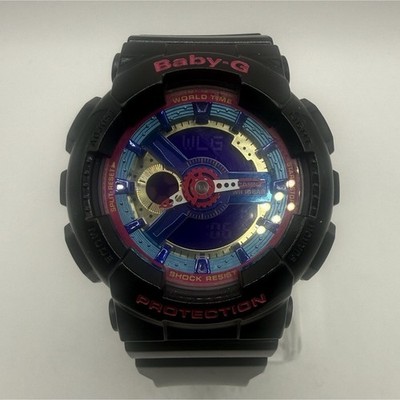 Casio Baby-G Women's Analog-Digital Quartz Watch Shock Resistant World Time