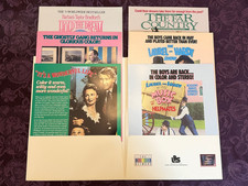 Rare Hal Roach Studios 1986 Brochure Folder "Topper" + "Laurel & Hardy" - 6 Ads
