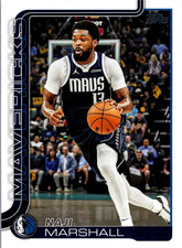 2025-26 Topps - Naji Marshall #246 - Flagship - Mavericks