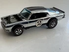 Hot Wheels Redline KING KUDA #2 Chrome Club Car HK Dark Interior Very Nice!