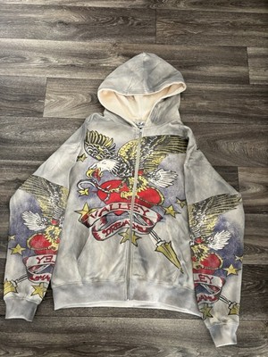 Vale Valley Forever Dreams cream zip up size Medium