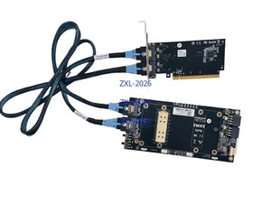 Nvidia Tesla externe P100 V100 SXM2 PCI-E X16 +1* SFF-8654 Adaptateur +2 câble