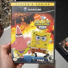 SpongeBob SquarePants Movie (Nintendo GameCube, 2004) Used CIB
