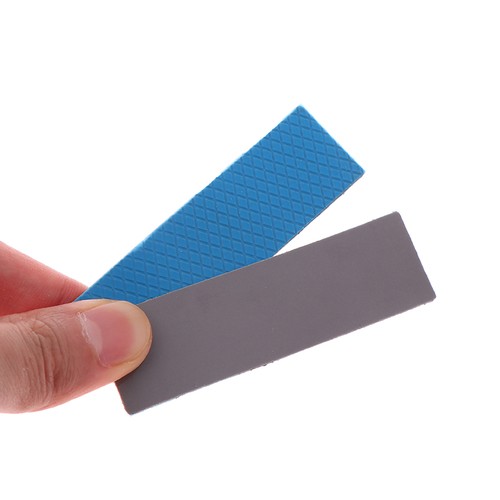 2Pcs 15W M.2 Thermal Pad Conductive Pad Sheet 0.5/1.0/1.5MM Silicon Thermal Pad - Afbeelding 9 van 15