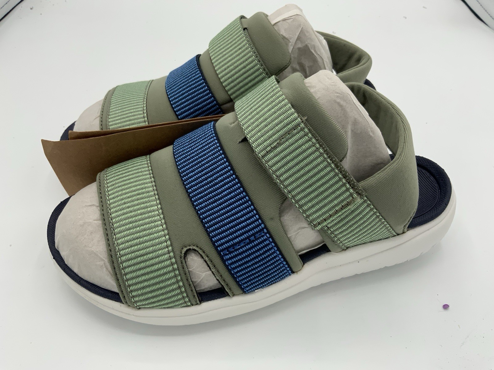 Sandalias Reima Niños Kesakko, Verde Multicolor, Talla 1 Niños Grandes