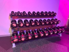 Origin Fitness 3 Tier Dumbbell and Rack 2.5kg - 40kg Commercial or Home Use