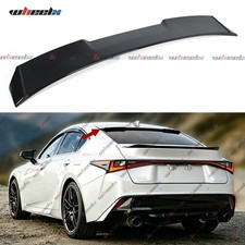 Glossy Black Rear Window Roof Spoiler Lip For 2021-2026 Lexus Is300 Is350 Is500 Glossy Black Rear Window Roof Spoiler Lip For 2021-2026 Lexus Is300 Is350 Is500