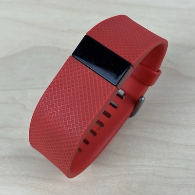Fitbit Charge HR Activity Wristband Size Small Red For Parts