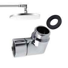 Adattatore gomito doccia regolabile in rame adatto alla maggior parte delle esig