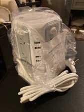 Tower Power Strip, Individual Switches, Surge Protector. w/ Outlets, USB Ports