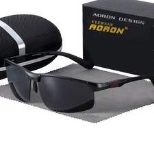 Aluminium Men Polarized Photochromic Sunglasses Chameleon Driving Sport Glasses