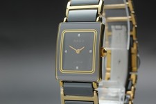 Orologio da donna CLA'D [Near MINT] RADO Jubile 153.0283.3 Quartz 4 Stones...