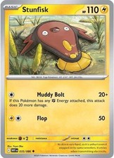 Stunfisk 035/086 Uncommon SV: White Flare Pokemon TCG Card NM