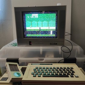 1983 Mattel Intellivision Computer Module & Keyboard (Model 4182 & 4184) TESTED