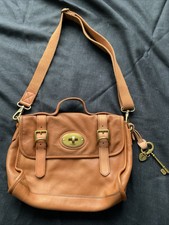 FOSSIL Leather messenger bag new with tags ZB41614231 adjustable strap