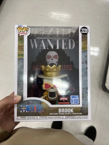 Funko POP! Animation: BROOK (Wanted Poster) #2220 TargetCon Exclusive IN HAND