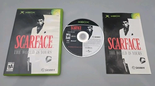 Scarface: The World is Yours (Microsoft Xbox, 2006) CIB Complete - Tested!