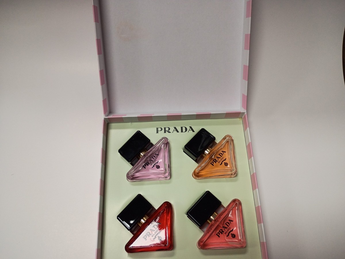 PRADA Paradoxe Eau de Parfum Spray Mini Set 4x30ml Travel Size | eBay