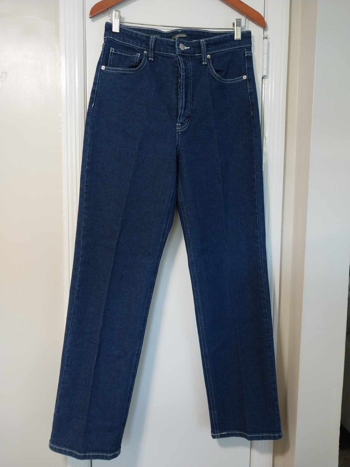 Wild Fable Jeans Women's Size 8 Super High Rise Button Fly Straight Leg Blue