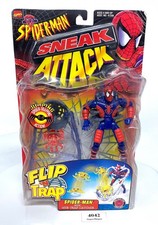 Spider-Man - Web Trap Catcher -Sneak Attack Flip 'N Trap Marvel ToyBiz 1998