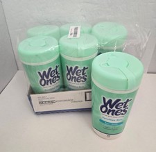 Sensitive Skin Hand Wipes Fragrance-Free Unscented 40 Ct x6 Hypoallergenic