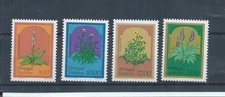 Madeira stamps. 4 of the 1981 Regional Flowers MNH (M123)