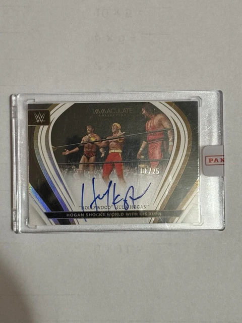 2023 Panini WWE Immaculate Collection Hollywood Hulk Hogan Auto /25 Sealed