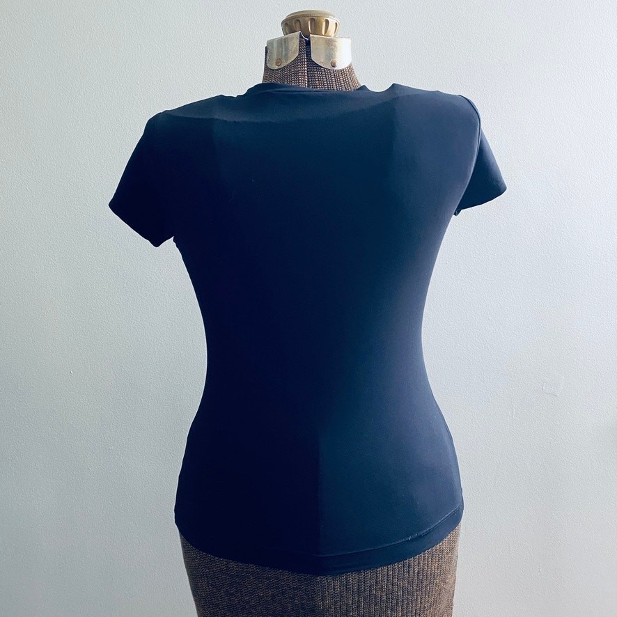 Banana Republic basic black tee - image 2