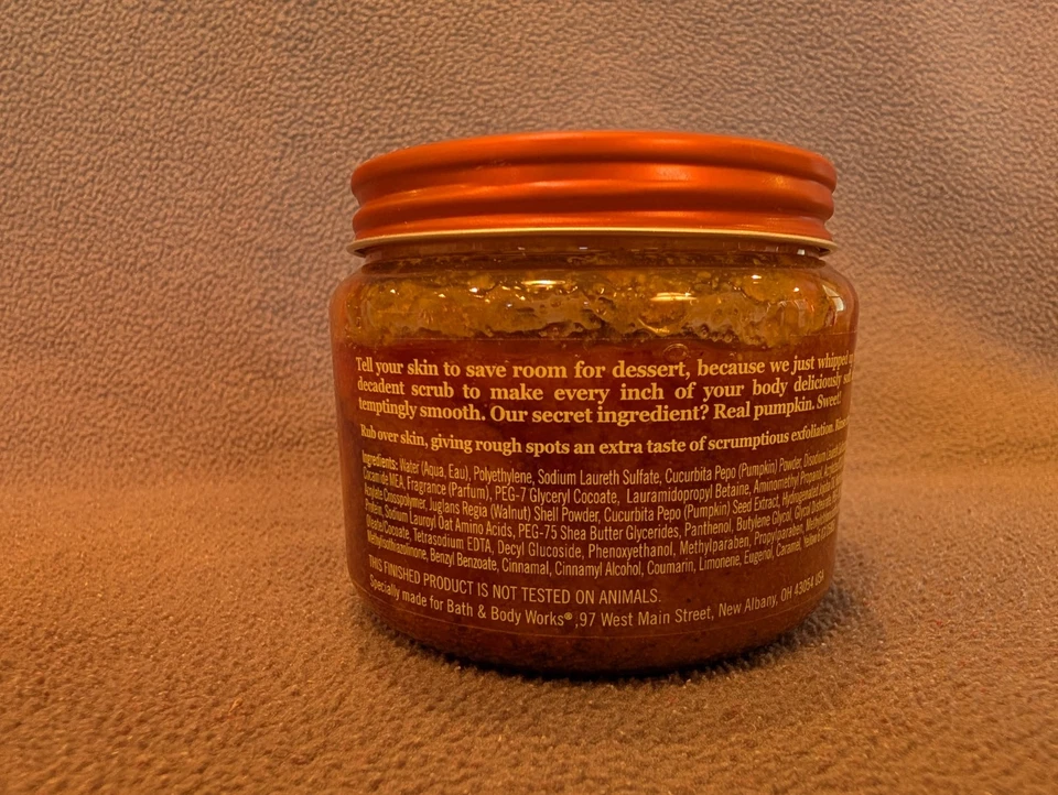 Bath and Body Works Temptations Pumpkin Pie Paradise Scrub 8 oz - Image 3 of 4