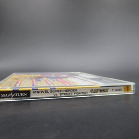 Marvel Super Heroes vs Street Fighter Sega Saturn with Manual Japan