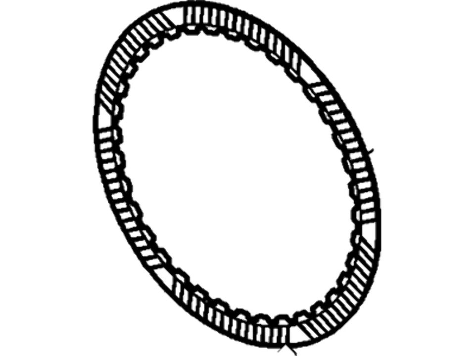 Nuevo embrague placa original Ford ranura interna (2009-2010) OE 9L8Z-7B164-B Foto 2 de 4