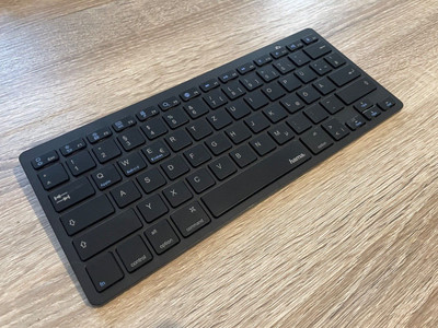 Hama KEY4ALL X510 kabellose Bluetooth Tastatur wireless Keyboard QWERTZ Schwarz