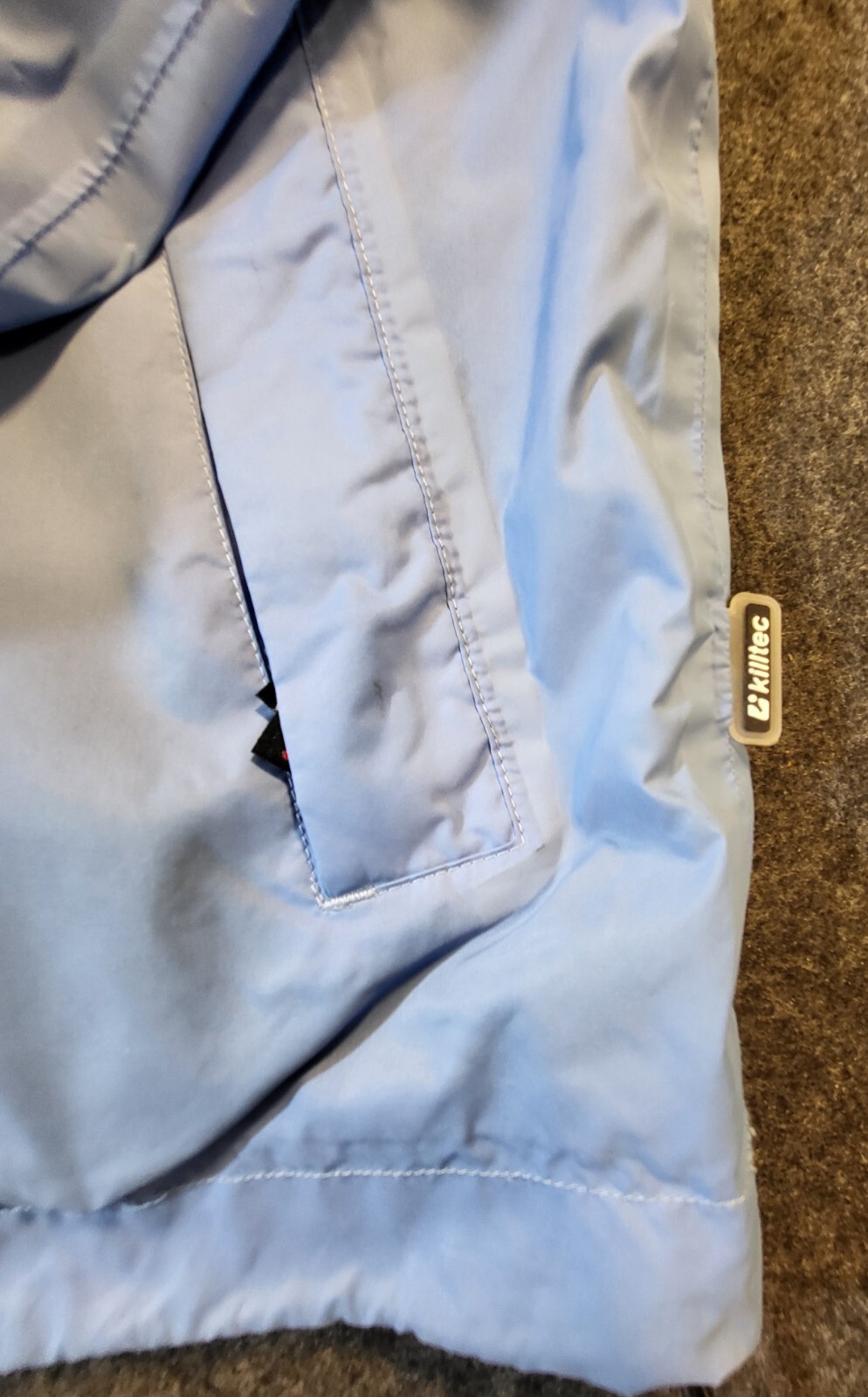 Killtec Jacket Blue Coat Waterproof Windproof Bre… - image 3