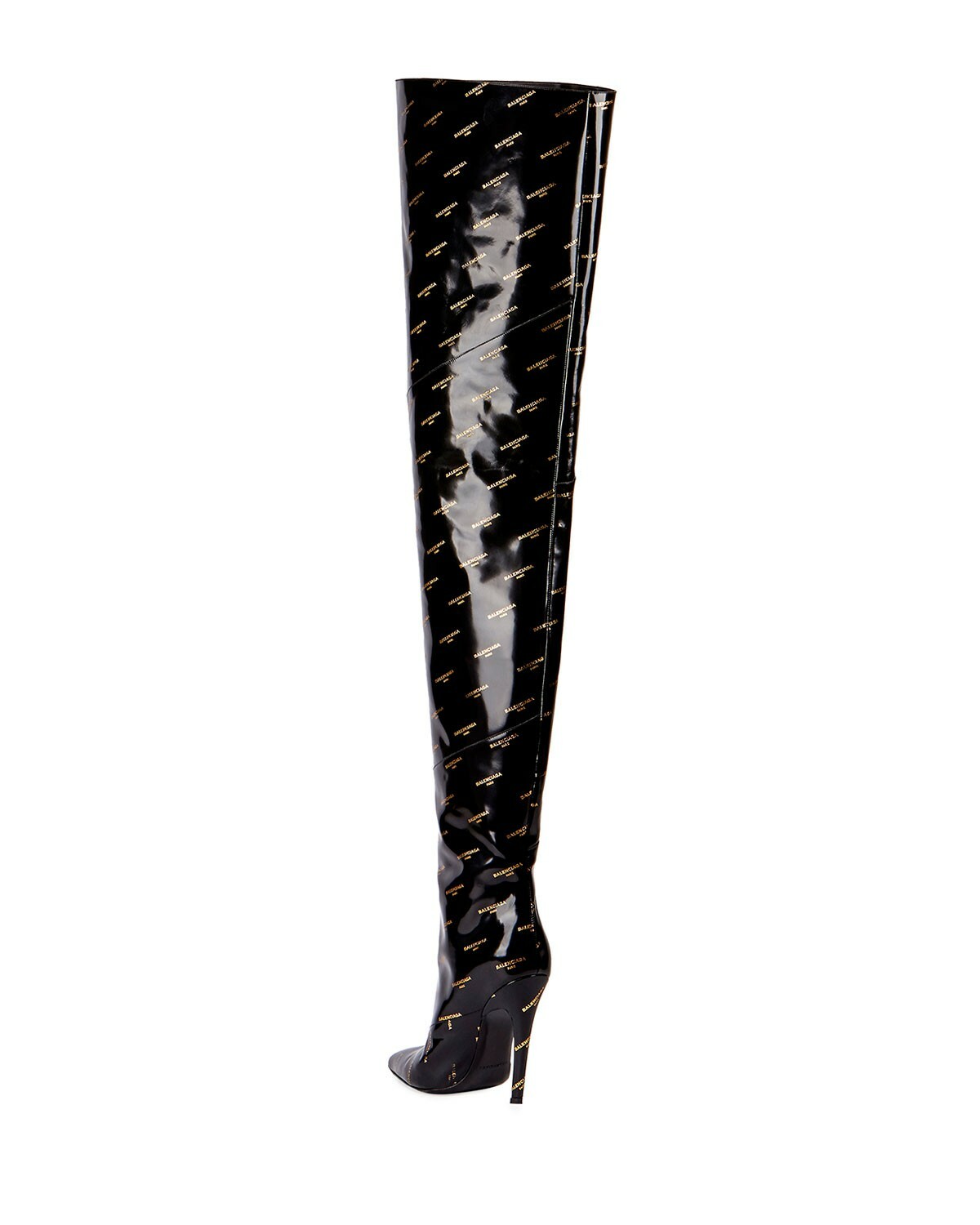 Balenciaga MOST WANTED LOGO boots SZ 36 image 8