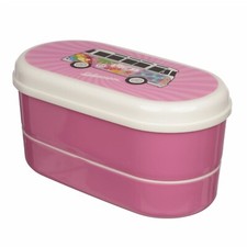 Bento Pink Box Lunch Set Volkswagen VW T1 Camper Bus Summer Love Gift Present