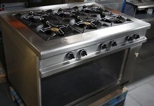 6 Fl. Gasherd Küppersbusch sehr robust Gastro überholt & gereinigt 12M. Garantie