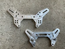 Aluminum Front & Rear Shock Tower for 1/7 Arrma Limitless  Infraction Silver 