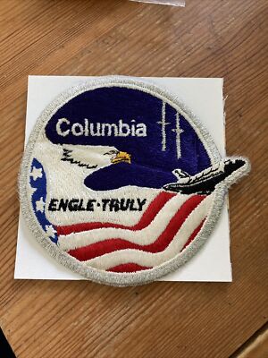 Space Shuttle Columbia STS 2 Mission Embroidered Patch Engle Truly 4 ...