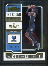 2023-24 JA MORANT 082/149 PANINI CONTENDERS 1ST ROUND TICKET