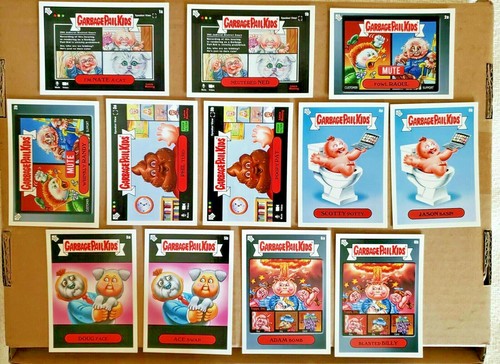 2021 Topps Garbage Pail Kids Zoom Mishaps GPK Complete 12 Sticker Card Set - Picture 3 of 4