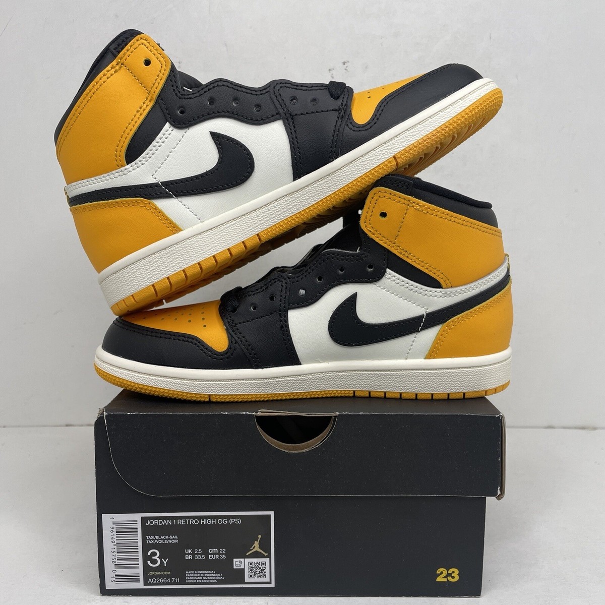 Nike Air Jordan 1 taxi 箱あり Nike Air Jordan 1 Retro High OG 