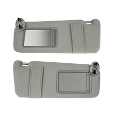 For Toyota Camry 2007-2011 Pair Sun Visor Left & Right Side With Sunroof Gray